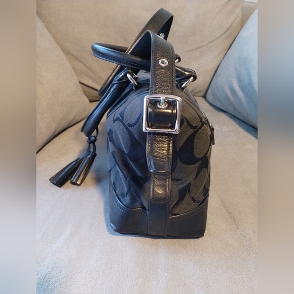 Coach Legacy Signature Canvas Molly Satchel - Picture 8 of 10